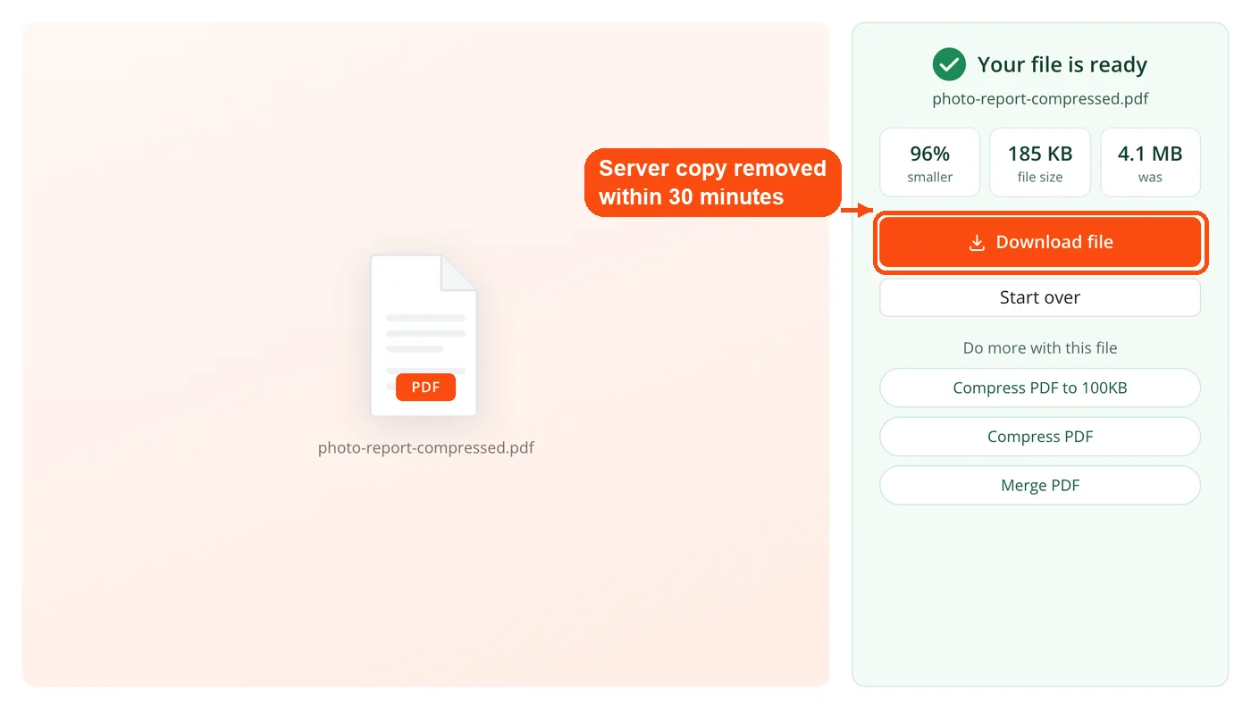 Compressed PDF ready to download