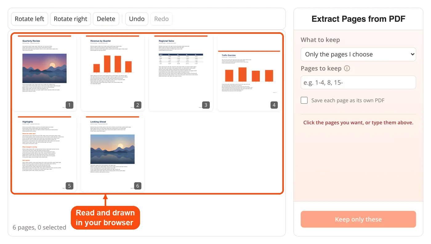 PDF pages shown as thumbnails