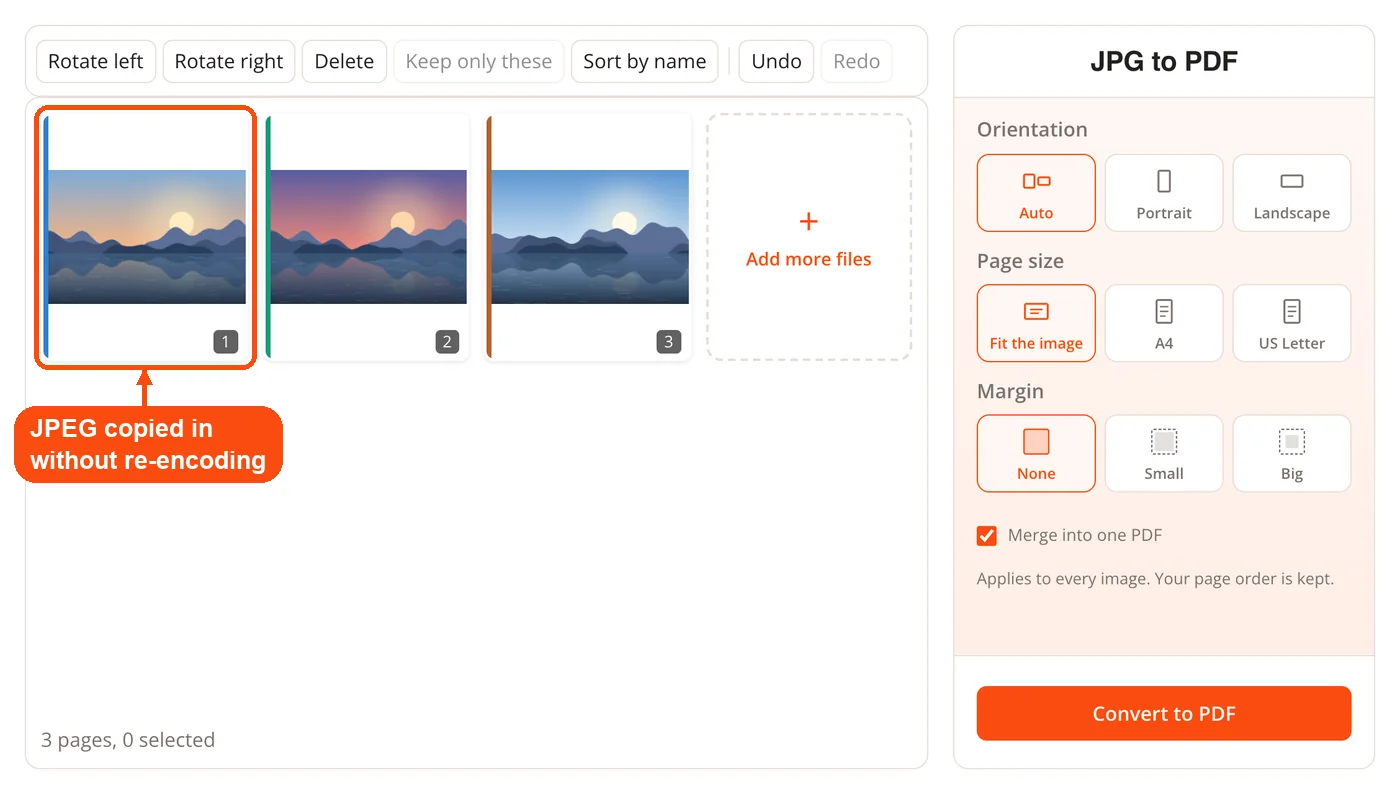 JPG photo embedded as a PDF page
