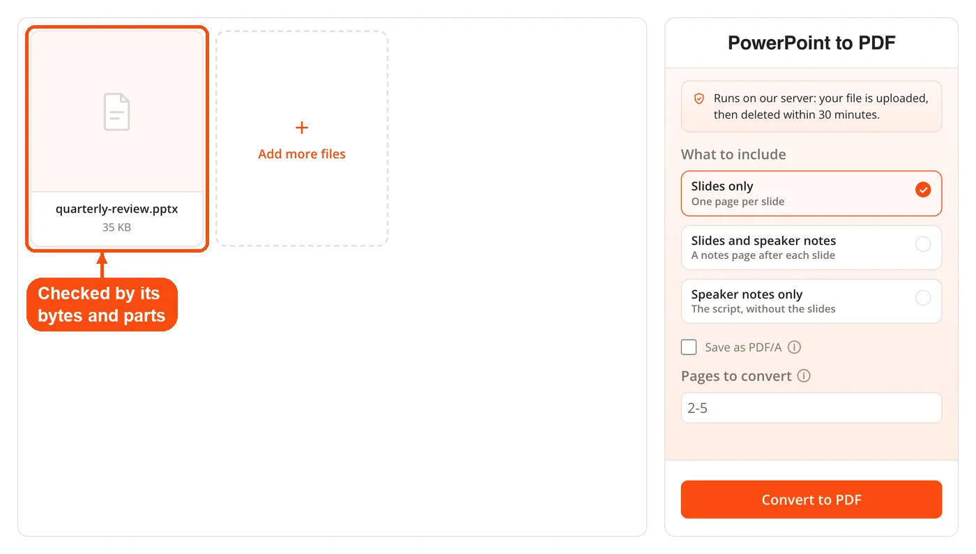 PowerPoint deck added for upload