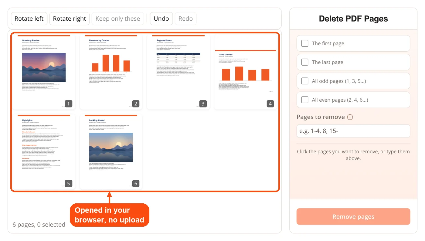 PDF pages shown as thumbnails